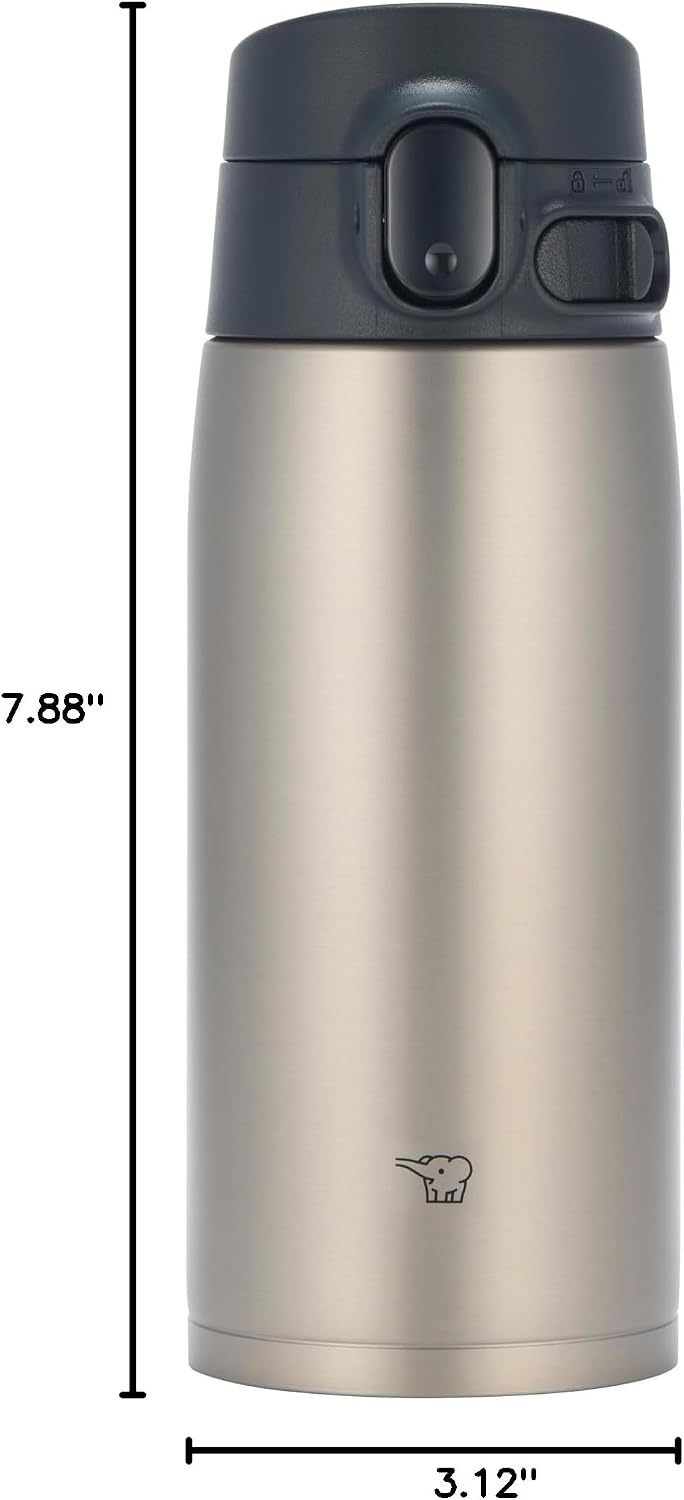 SM-VH72-AZ GoCafe Insulated Stainless Steel Mug, 24-Ounce (.72 liter), PFAS-free & BPA-free