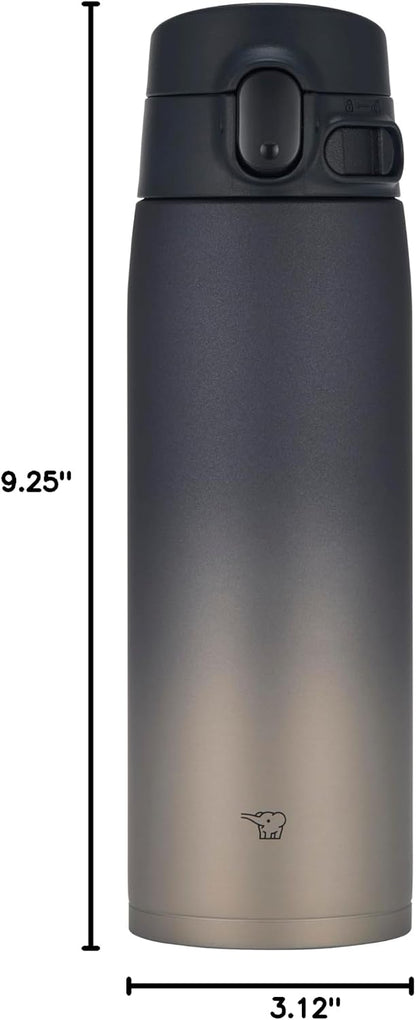 SM-VH72-AZ GoCafe Insulated Stainless Steel Mug, 24-Ounce (.72 liter), PFAS-free & BPA-free