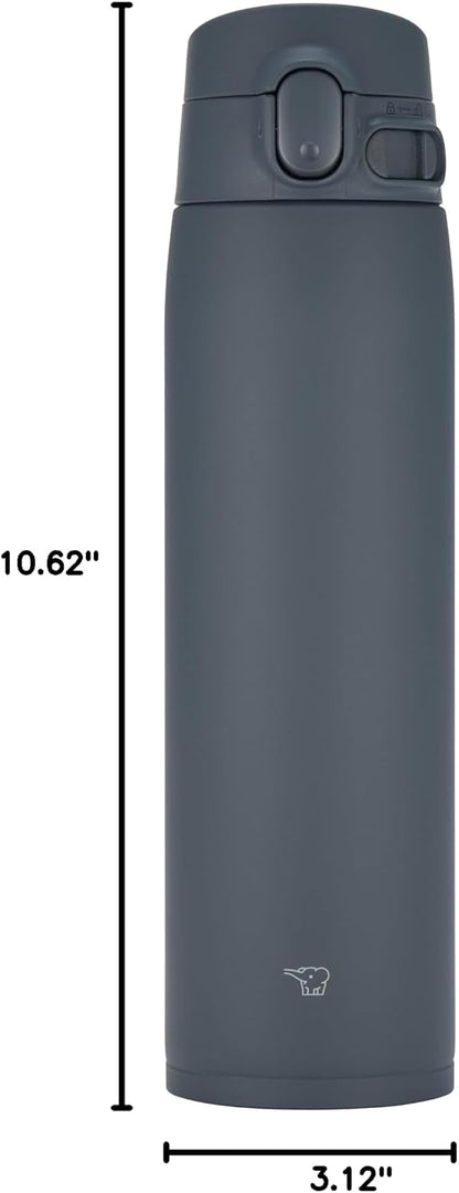 SM-VH72-AZ GoCafe Insulated Stainless Steel Mug, 24-Ounce (.72 liter), PFAS-free & BPA-free