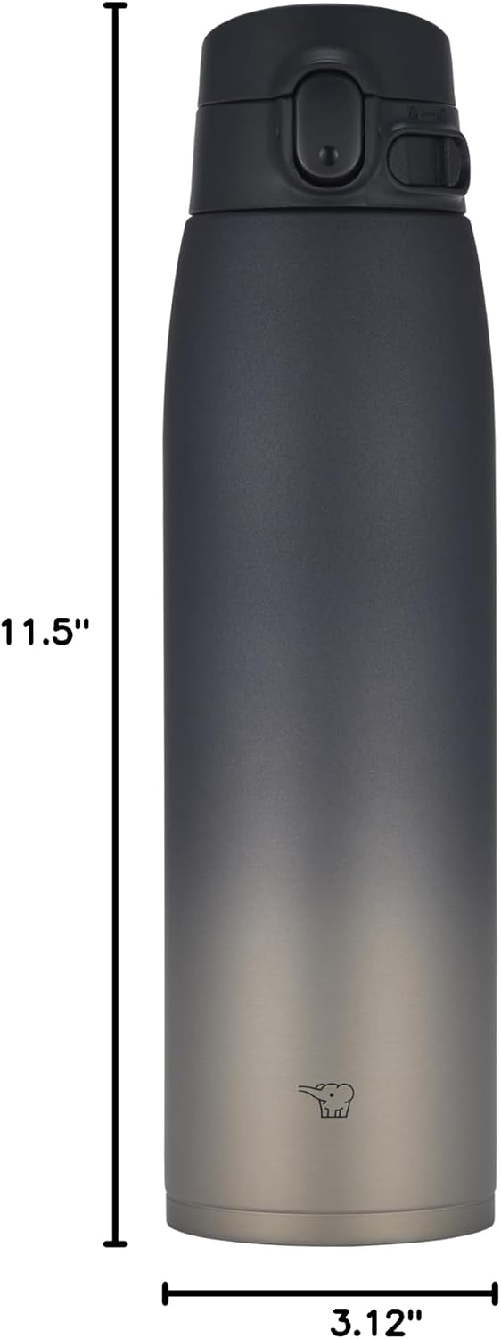 SM-VH72-AZ GoCafe Insulated Stainless Steel Mug, 24-Ounce (.72 liter), PFAS-free & BPA-free