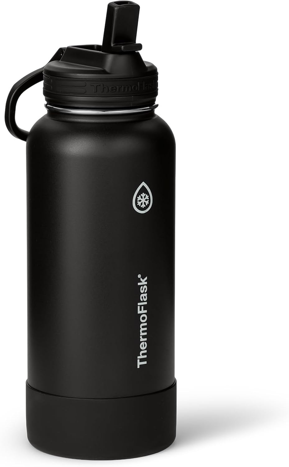 Insulated Water Bottle with Straw Lid (24 oz, Lemonade Stand) - Leakproof, Stainless Steel Water Bottle for Cold & Hot Drinks, Travel & Daily Hydration
