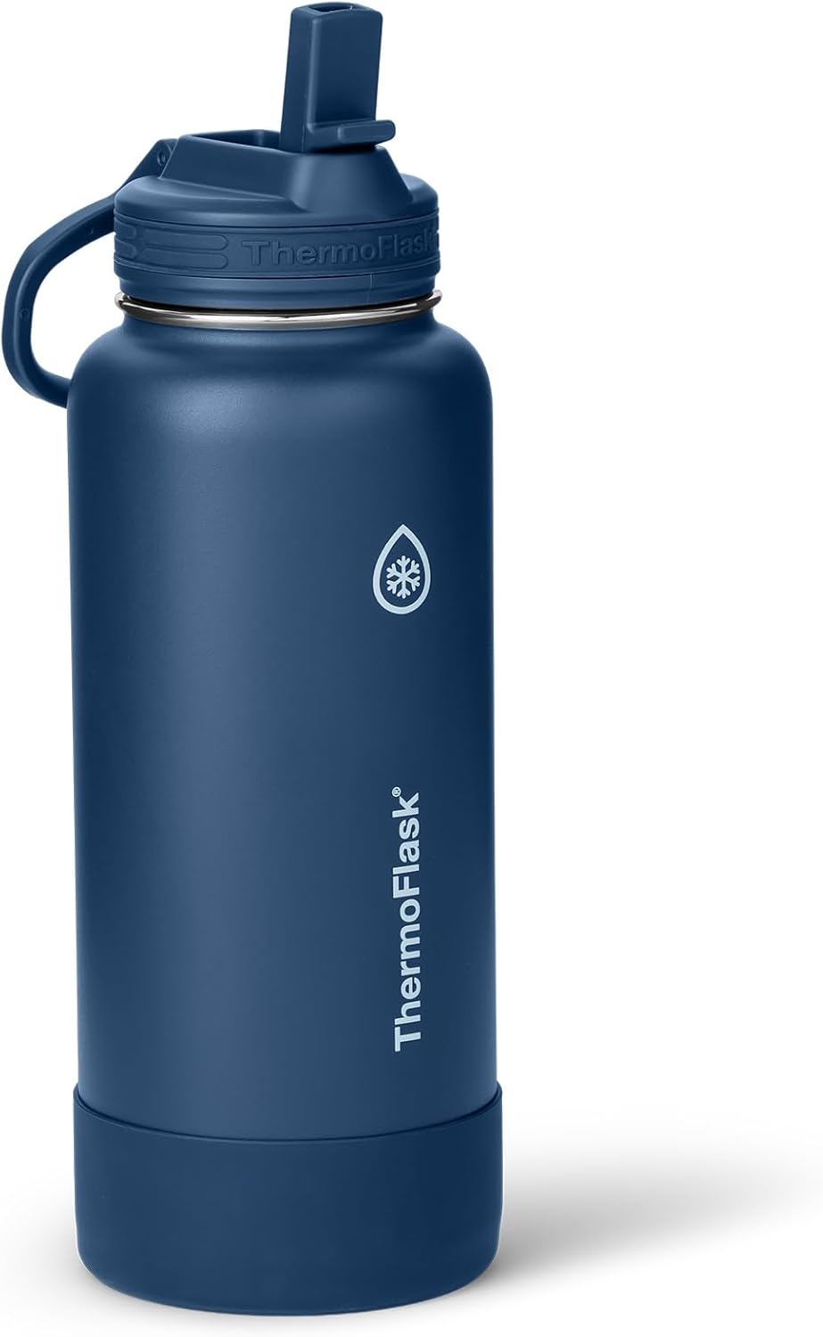 Insulated Water Bottle with Straw Lid (24 oz, Lemonade Stand) - Leakproof, Stainless Steel Water Bottle for Cold & Hot Drinks, Travel & Daily Hydration