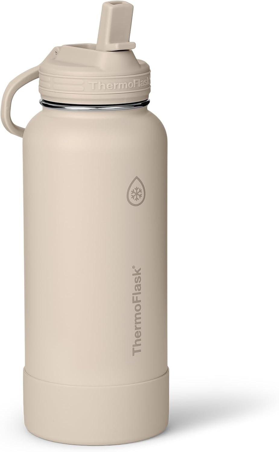 Insulated Water Bottle with Straw Lid (24 oz, Lemonade Stand) - Leakproof, Stainless Steel Water Bottle for Cold & Hot Drinks, Travel & Daily Hydration