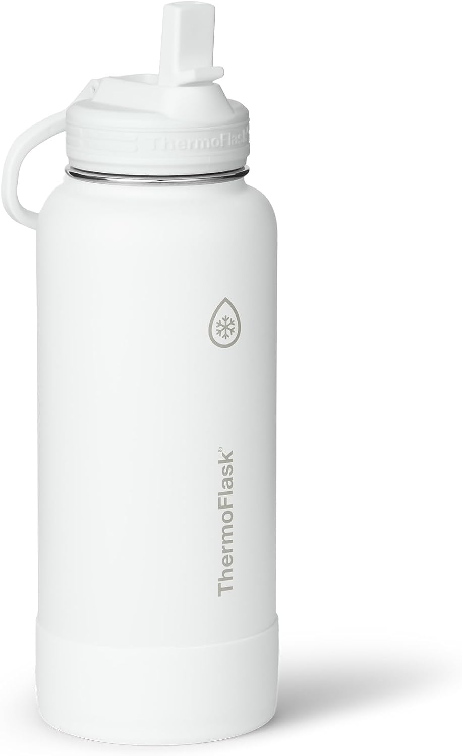 Insulated Water Bottle with Straw Lid (24 oz, Lemonade Stand) - Leakproof, Stainless Steel Water Bottle for Cold & Hot Drinks, Travel & Daily Hydration