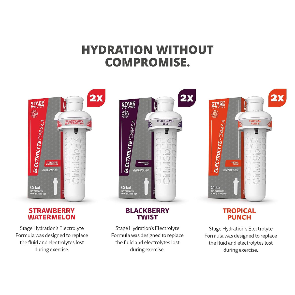 FitSip. No Sugar, 0 Cal Flavored Water with Electrolytes