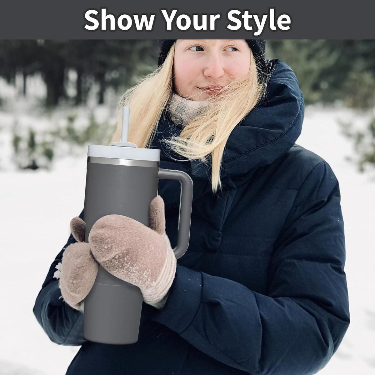 Higher Silicone Boot Compatible with Stanley Quencher H2.0 20/30/40oz | Tumbler Cups Anti-Slip & Anti-Scratch Soft Water Bottle Bottom Sleeve Cover Protector for IceFlow Flip 20/30oz, BPA Free - Colors A