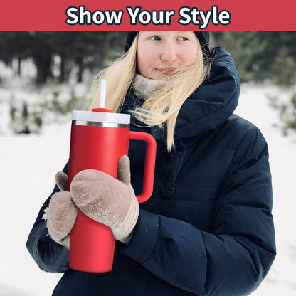 Higher Silicone Boot Compatible with Stanley Quencher H2.0 20/30/40oz | Tumbler Cups Anti-Slip & Anti-Scratch Soft Water Bottle Bottom Sleeve Cover Protector for IceFlow Flip 20/30oz, BPA Free - Colors A