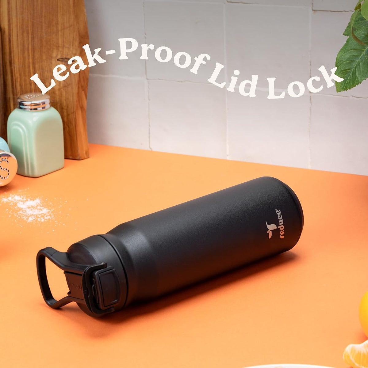 24 oz Hydrate Pro Stainless Steel Insulated Water Bottle - Flip Top Leak-Proof Lid, Dishwasher Safe, BPA-Free, Dual Wall Vacuum, Keeps Drinks Cold for 48 Hrs, Cup Holder Friendly - Dragonfruit