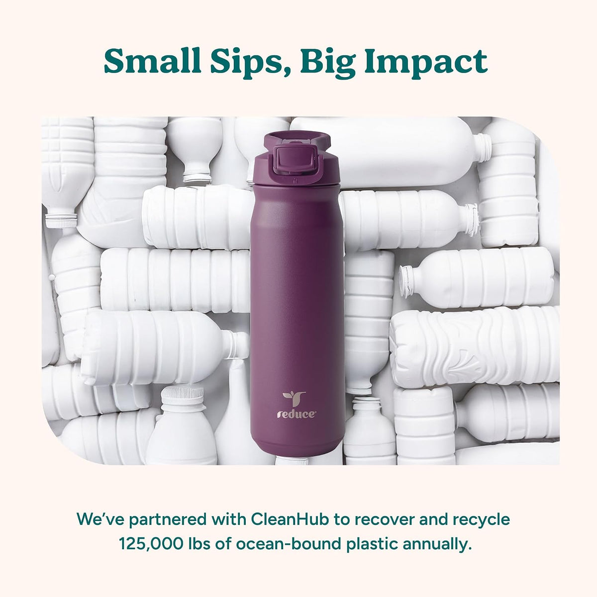 24 oz Hydrate Pro Stainless Steel Insulated Water Bottle - Flip Top Leak-Proof Lid, Dishwasher Safe, BPA-Free, Dual Wall Vacuum, Keeps Drinks Cold for 48 Hrs, Cup Holder Friendly - Dragonfruit