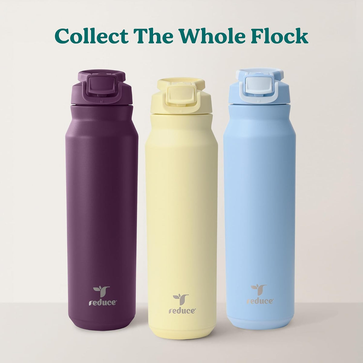 24 oz Hydrate Pro Stainless Steel Insulated Water Bottle - Flip Top Leak-Proof Lid, Dishwasher Safe, BPA-Free, Dual Wall Vacuum, Keeps Drinks Cold for 48 Hrs, Cup Holder Friendly - Dragonfruit