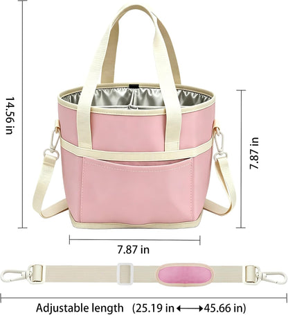 Drink Carrier Bag 4 Cup Holder, Reusable Beverage Carrier
