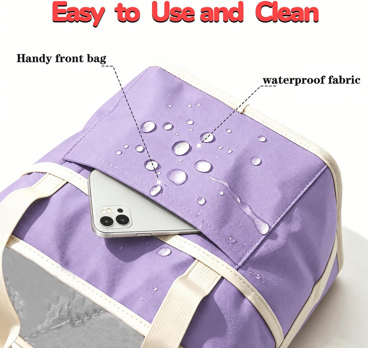 Drink Carrier Bag 4 Cup Holder, Reusable Beverage Carrier