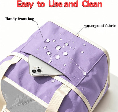 Drink Carrier Bag 4 Cup Holder, Reusable Beverage Carrier