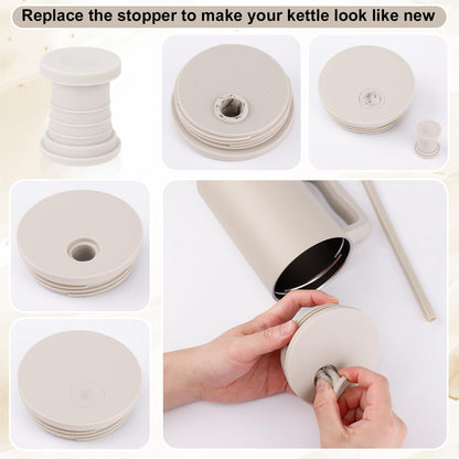 4pcs Replacement Stopper for 30oz 40oz Tumblers with Handle