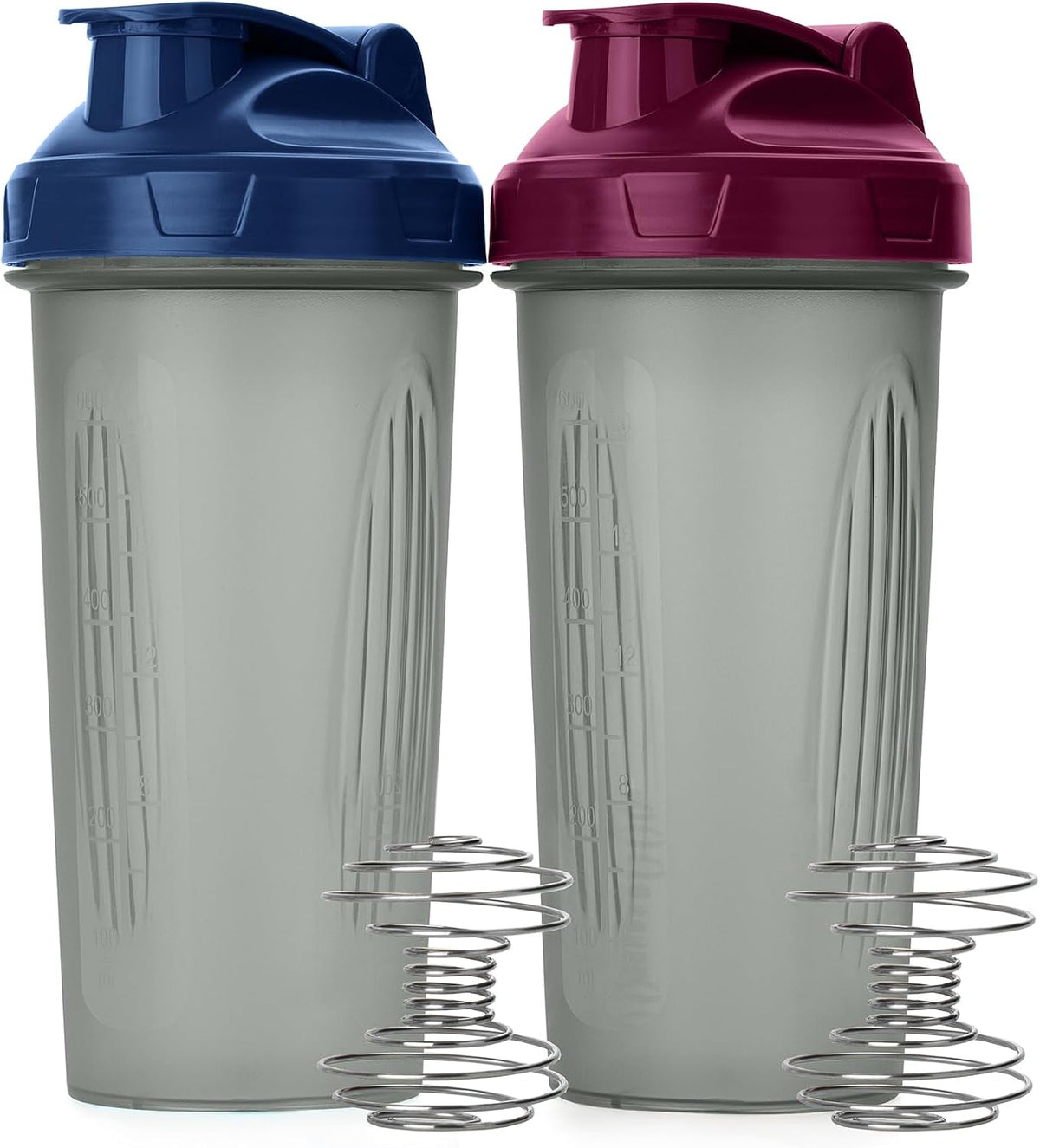 Protein Shaker Bottles, 2 Pack, 28 oz