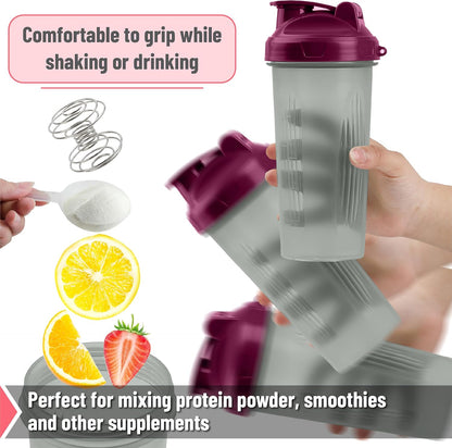 Protein Shaker Bottles, 2 Pack, 28 oz