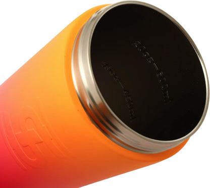 Insulated Stainless Steel Shaker Bottle | 26oz, Black | Cold for 30+ Hours | Insulated Cup with Twist-on Agitator | Odor-Free Bottle for Protein Shakes, Water, Smoothies, Cocktails