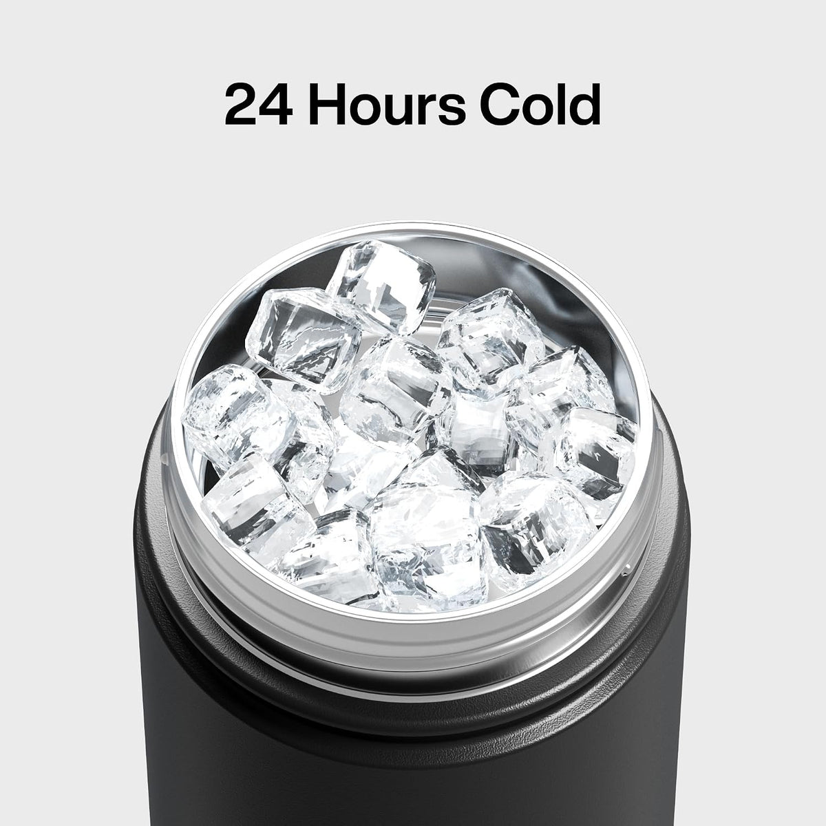 Insulated Water Bottle with Straw Stainless Steel Water Bottle, Leak-Proof, BPA-Free, Double Wall Vacuum Keeps Cold for 24 Hours for Sports, Travel, School (26 oz, Cotton Candy) - Colors C