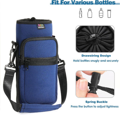 Water Bottle Carrier, 1000ML, Black - Colors B