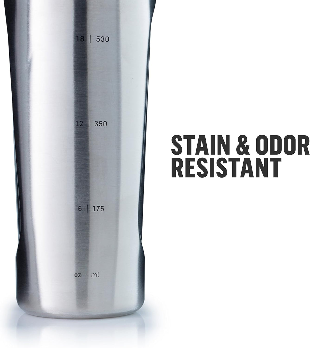 Radian Stainless Steel Shaker Bottle 26 oz Black