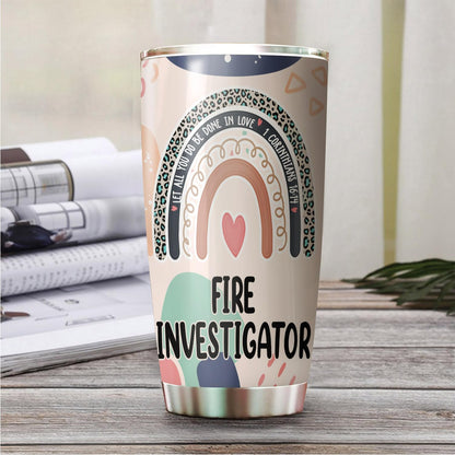 Let All You Do Be Done In Love Postal Clerk Tumbler Stainless Steel 20oz, Office Gifts Women Men Work Friends Coworker, Driking Coffee Cup For Birthday Christmas - Colors Q