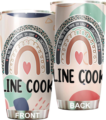 Let All You Do Be Done In Love Postal Clerk Tumbler Stainless Steel 20oz, Office Gifts Women Men Work Friends Coworker, Driking Coffee Cup For Birthday Christmas - Colors Q