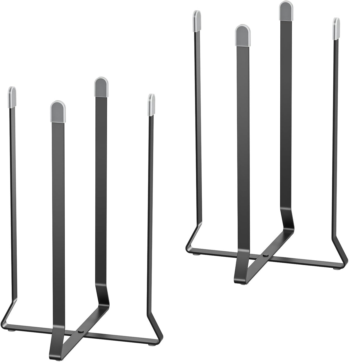 Foldable Water Bottle Drying Rack, Stainless Steel Tumbler Dryer Stand for Kitchen Counter, Multifunctional Space-Saving Cup Drainer for Bottles, Baby Bottles, Glasses & Reusable Bag (Silver)