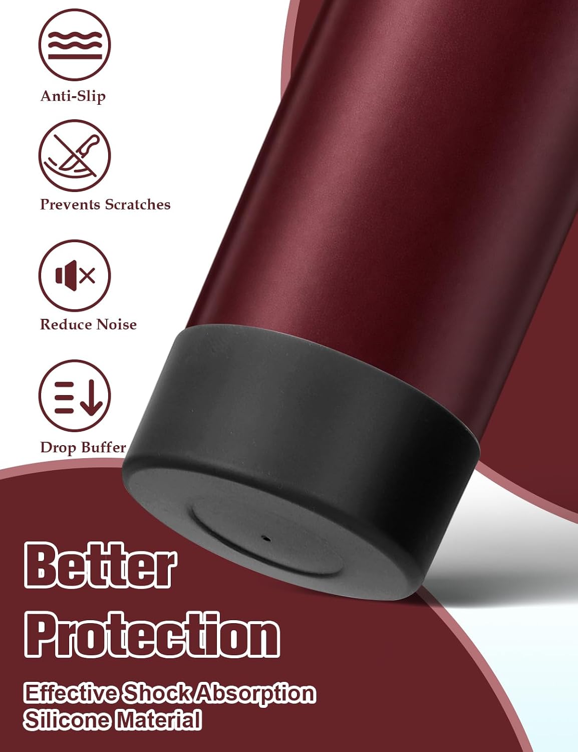 2PCS Silicone Boot for Owala FreeSip Water Bottle 32oz