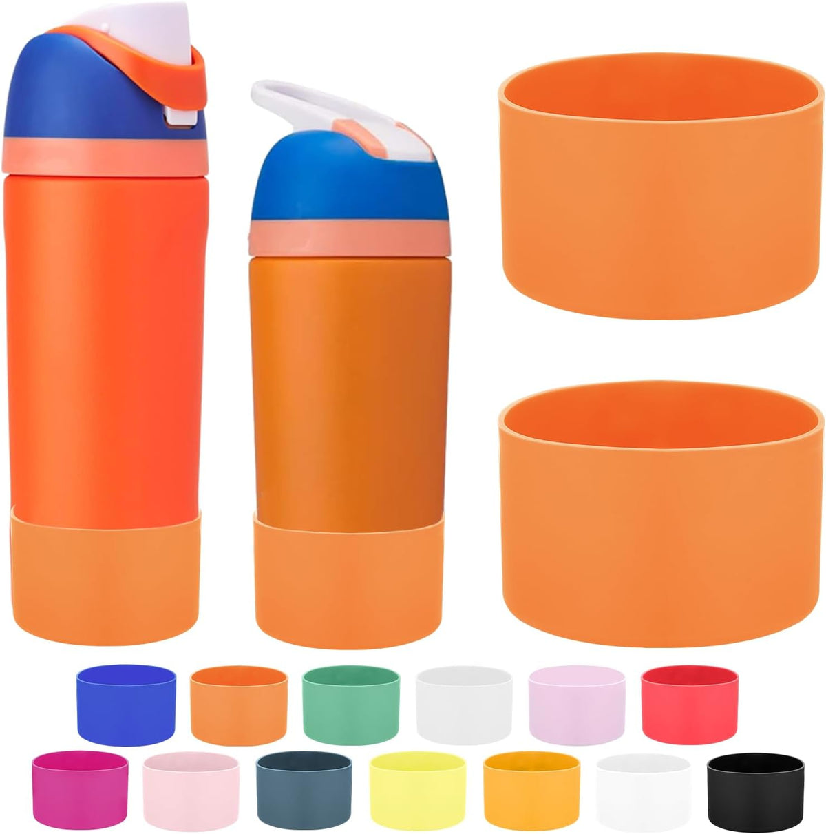 2PCS Silicone Boot for Owala FreeSip Water Bottle 32oz