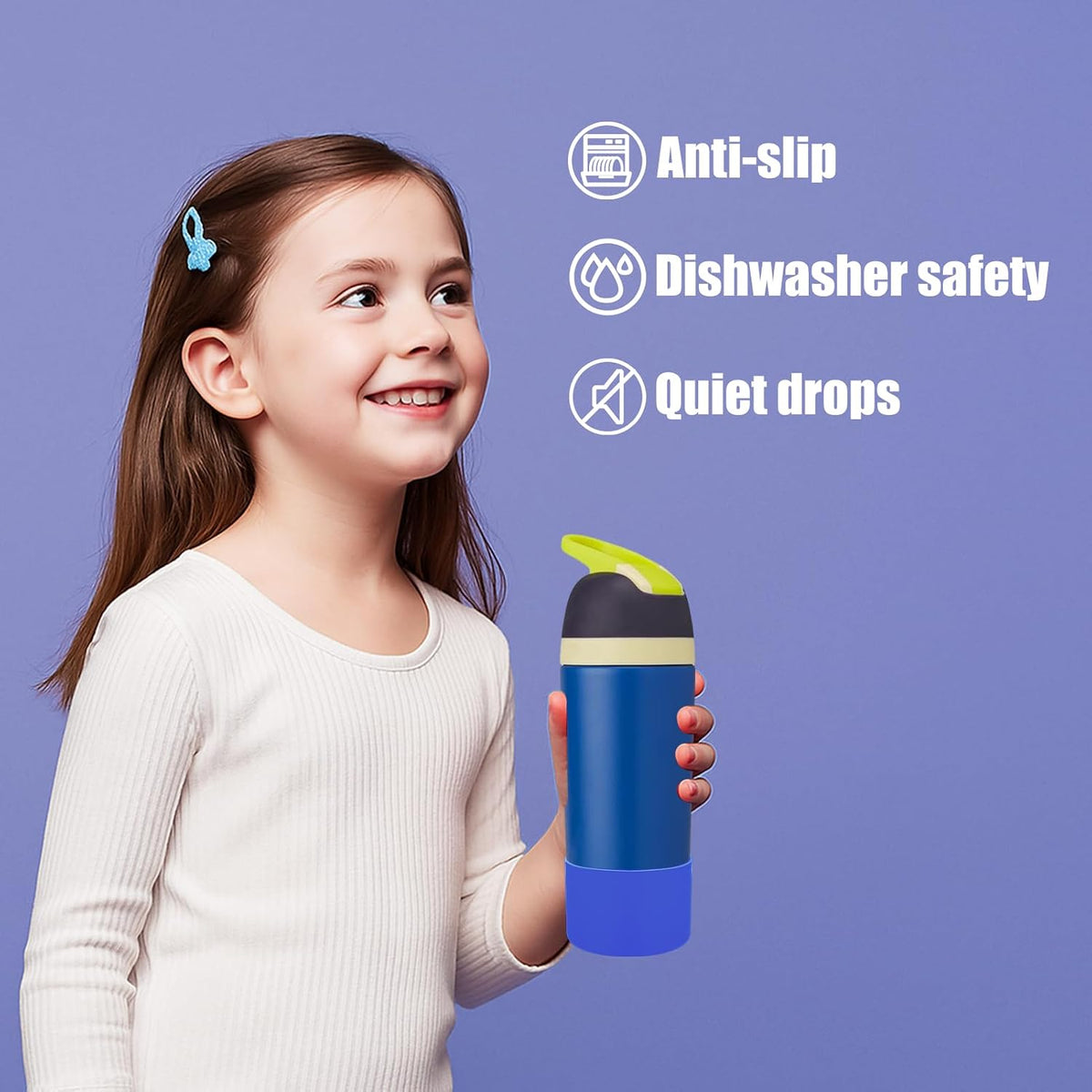 2PCS Silicone Boot for Owala FreeSip Water Bottle 32oz