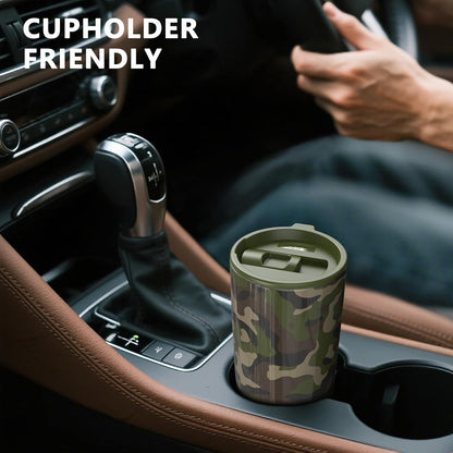 TILUCK 20 oz Insulated Coffee Tumbler with BPA-Free Lid
