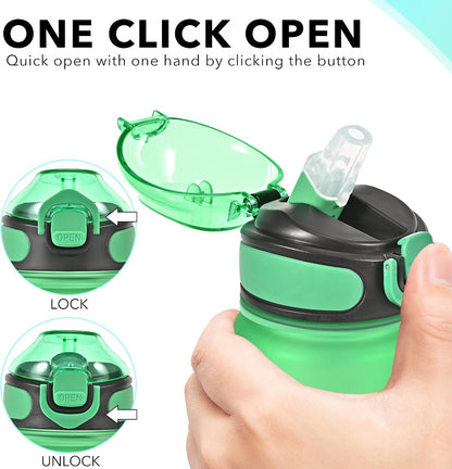 32 oz Drinking Water Bottle with Times to Drink and Straw, Motivational with Carrying Strap, Leakproof BPA & Toxic Free, Ensure You Drink Enough Water for Fitness Gym Outdoor