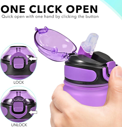 32 oz Drinking Water Bottle with Times to Drink and Straw, Motivational with Carrying Strap, Leakproof BPA & Toxic Free, Ensure You Drink Enough Water for Fitness Gym Outdoor