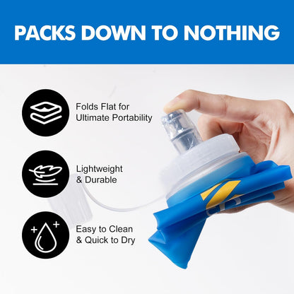 Running Water Bottle 1PC Soft Flask