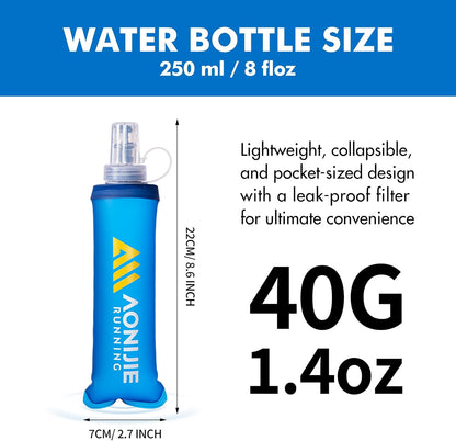 Running Water Bottle 1PC Soft Flask