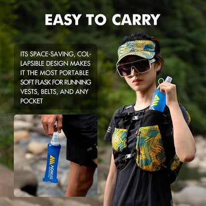 Running Water Bottle 1PC Soft Flask