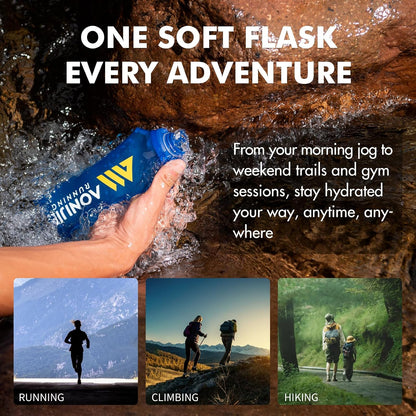 Running Water Bottle 1PC Soft Flask