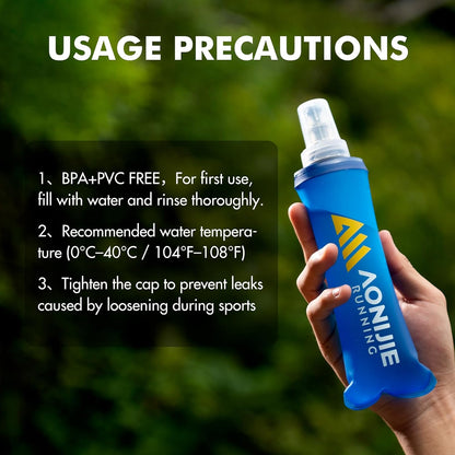 Running Water Bottle 1PC Soft Flask