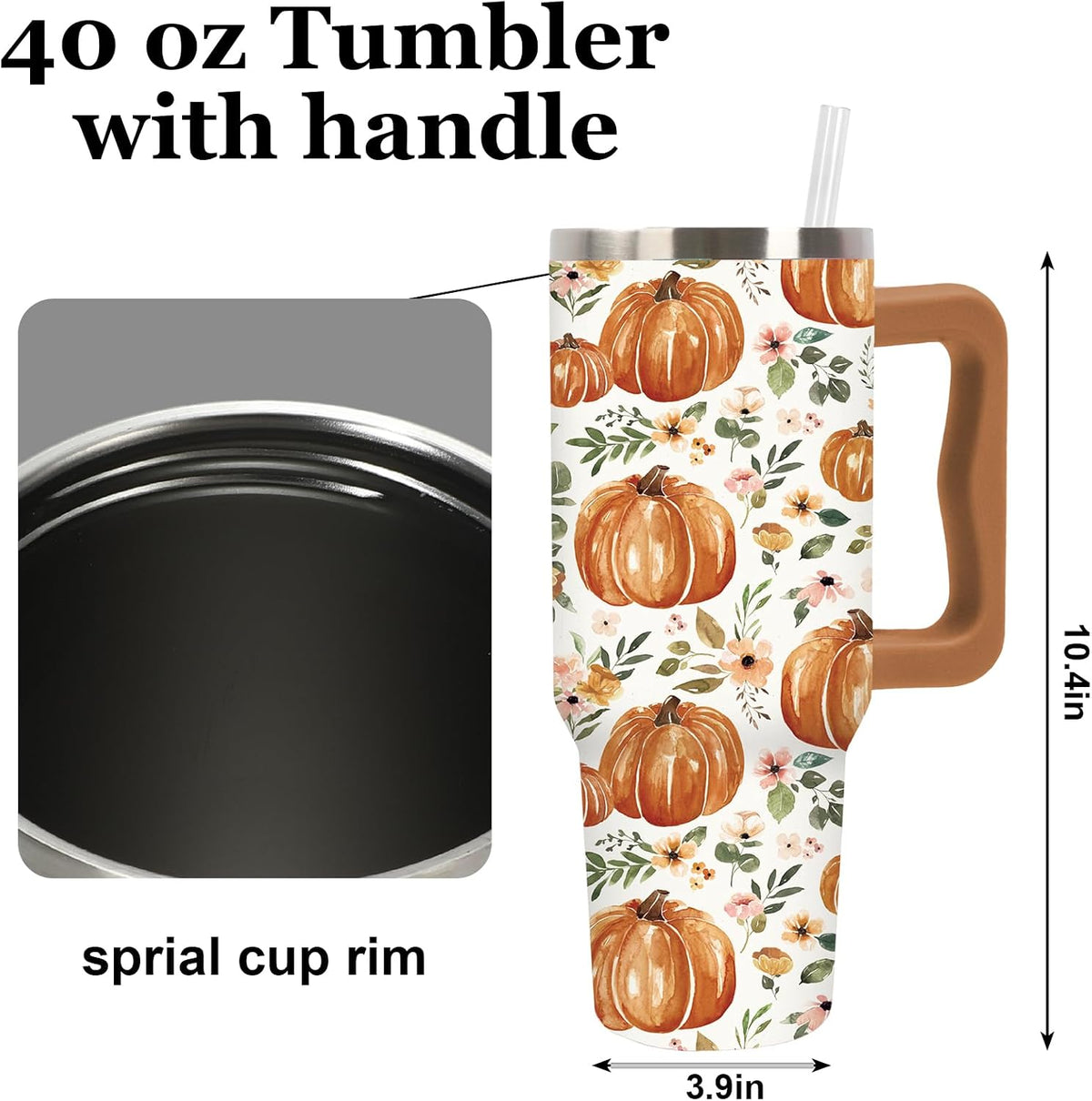 Cowgirl Tumbler with Straw and Lid 40oz Pink Cowgirl Boots Hat Cactus Flower Stainless Steel Cup with Handle Western Theme Travel Coffee Tumbler Cup for Home Office
