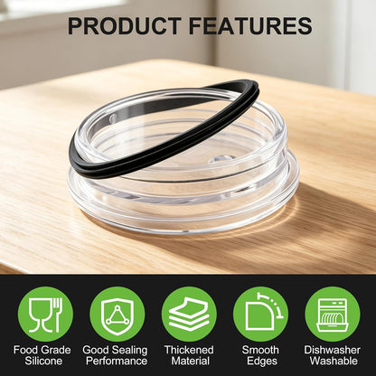 Rubber Seal Ring for Yeti Tumbler 20 30 oz, Leakproof O-Ring Gasket 4pcs