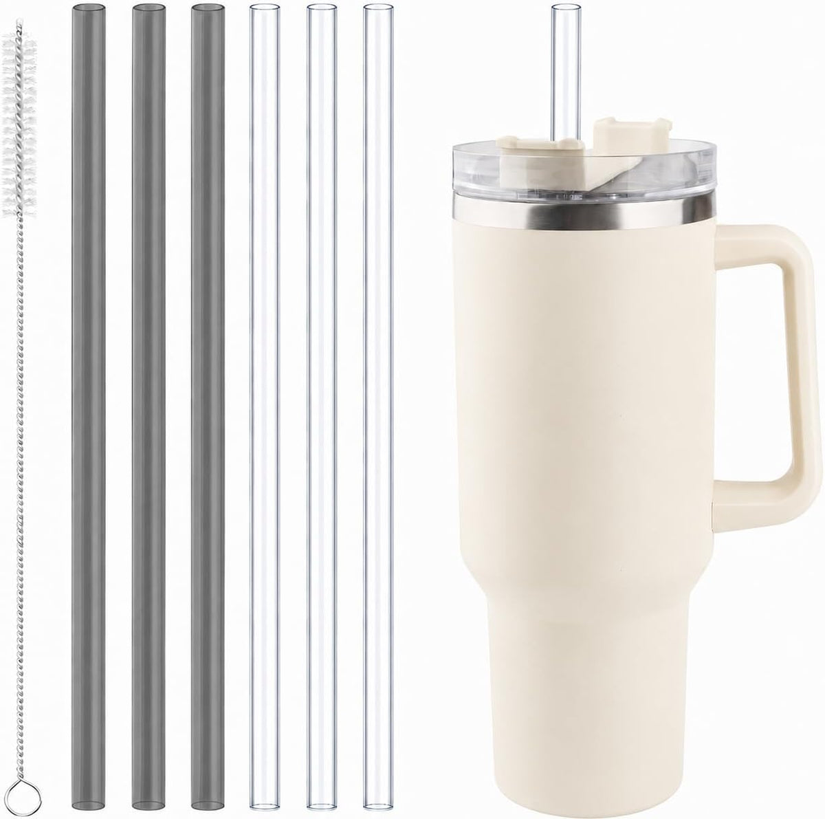 Replacement Straws for Stanley Quencher 40oz Tumbler, 6 Pack