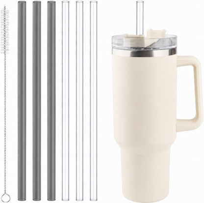 Replacement Straws for Stanley Quencher 40oz Tumbler, 6 Pack
