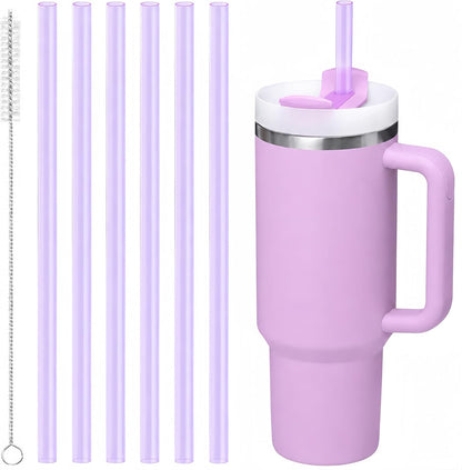 Replacement Straws for Stanley Quencher 40oz Tumbler, 6 Pack