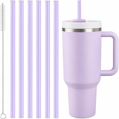 Replacement Straws for Stanley Quencher 40oz Tumbler, 6 Pack