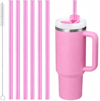 Replacement Straws for Stanley Quencher 40oz Tumbler, 6 Pack