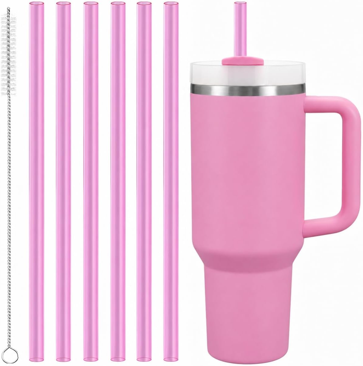 Replacement Straws for Stanley Quencher 40oz Tumbler, 6 Pack