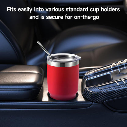 Volhoply 30oz Insulated Tumbler with Lid and Straw, Double Wall Inner & Outer 304 Stainless Steel Coffee Cup, Travel Mug Reusable Thermal Cup for Cold & Hot Drinks (Army Green,1 Pack)