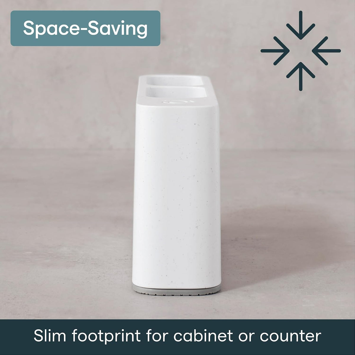 SipStation Straw Holder, 20+ Straw Storage, Cabinet Organizer
