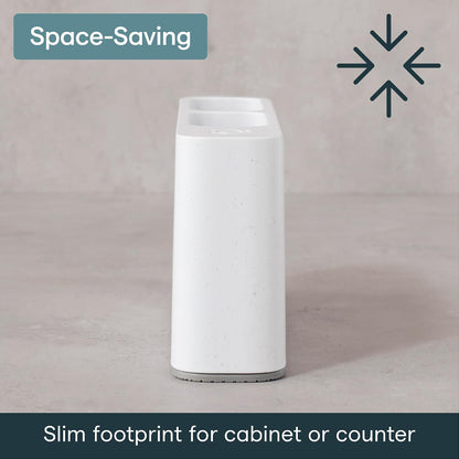 SipStation Straw Holder, 20+ Straw Storage, Cabinet Organizer