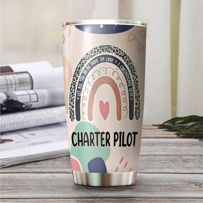 Let All You Do Be Done In Love Postal Clerk Tumbler Stainless Steel 20oz, Office Gifts Women Men Work Friends Coworker, Driking Coffee Cup For Birthday Christmas - Colors A